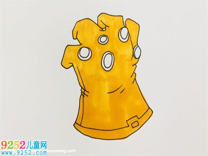 滅霸手套怎么畫(huà)一步一步教