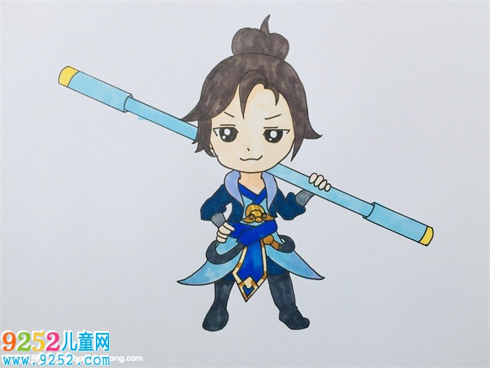 至尊寶<a href=http://www.inspiredelm.com/jianbihua/ target=_blank class=infotextkey>簡筆畫</a>教程