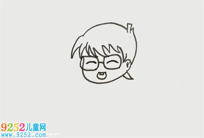 柯南怎么畫