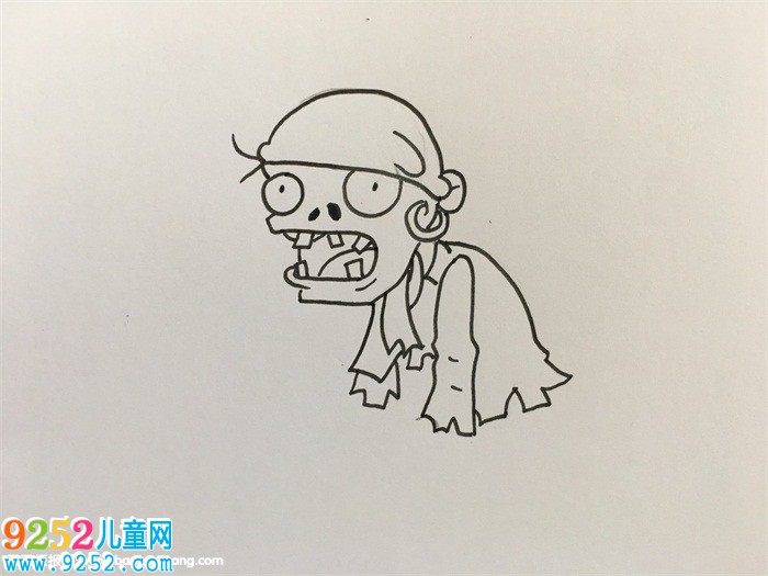 五個(gè)僵王怎么畫