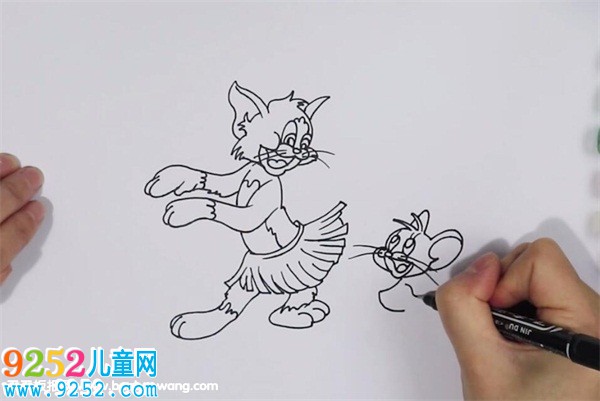 貓和老鼠<a href=http://www.inspiredelm.com/jianbihua/ target=_blank class=infotextkey>簡(jiǎn)筆畫</a>