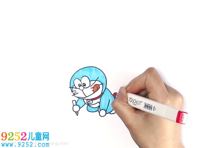 哆啦a夢怎么畫 可愛