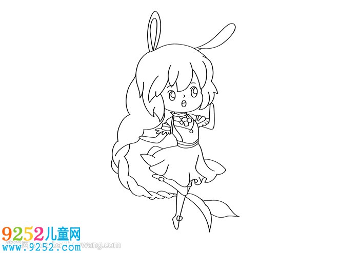 小舞怎么畫簡單又好看