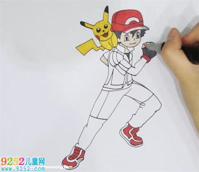 小智和皮卡丘<a href=http://www.inspiredelm.com/jianbihua/ target=_blank class=infotextkey>簡筆畫</a>