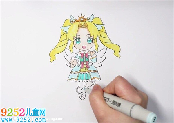 一步一步畫彩俐公主