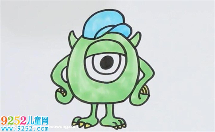 怪獸大學(xué)<a href=http://www.inspiredelm.com/jianbihua/ target=_blank class=infotextkey>簡筆畫</a>