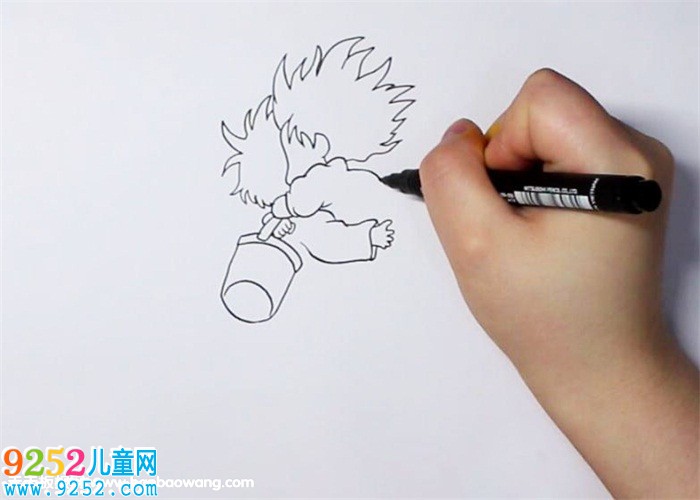 波妞和宗介<a href=http://www.inspiredelm.com/jianbihua/ target=_blank class=infotextkey>簡筆畫</a>