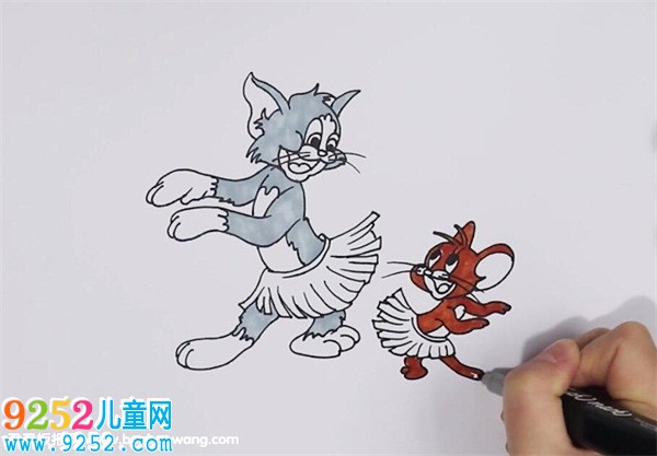 貓和老鼠<a href=http://www.inspiredelm.com/jianbihua/ target=_blank class=infotextkey>簡(jiǎn)筆畫</a>