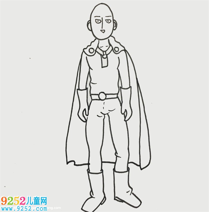 一拳超人怎么畫