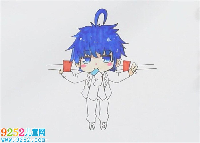 霍雨浩q版<a href=http://www.inspiredelm.com/jianbihua/ target=_blank class=infotextkey>簡筆畫</a>