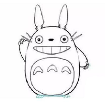 搞笑的龍貓怎么畫_搞笑的龍貓<a href=http://www.inspiredelm.com/jianbihua/ target=_blank class=infotextkey>簡筆畫</a>畫法步驟教程