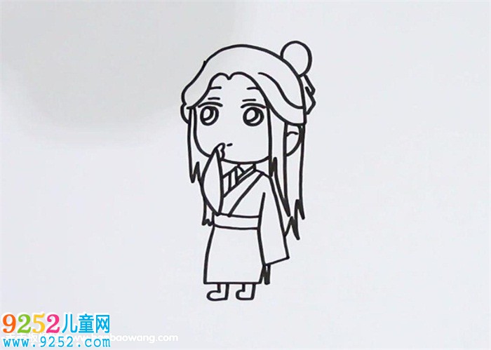 謝憐q版<a href=http://www.inspiredelm.com/jianbihua/ target=_blank class=infotextkey>簡筆畫</a>