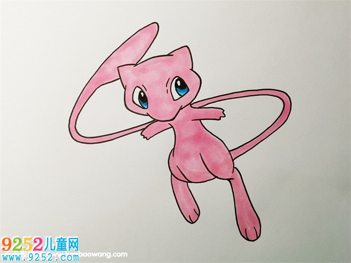 神奇寶貝夢(mèng)幻怎么畫(huà)