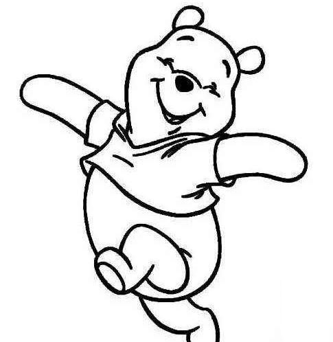 開(kāi)心的小熊維尼怎么畫(huà)_開(kāi)心的小熊維尼的<a href=http://www.inspiredelm.com/ertonghua/ target=_blank class=infotextkey>兒童畫(huà)</a>作品