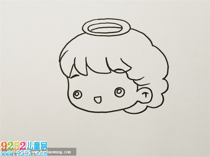 帶翅膀的小天使<a href=http://www.inspiredelm.com/jianbihua/ target=_blank class=infotextkey>簡筆畫</a>