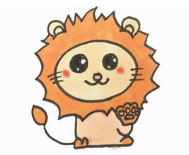 獅子座怎么畫？