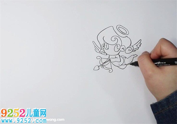 小天使和小惡魔<a href=http://www.inspiredelm.com/jianbihua/ target=_blank class=infotextkey>簡(jiǎn)筆畫(huà)</a>,卡通<a href=http://www.inspiredelm.com/dongman/ target=_blank class=infotextkey>動(dòng)漫</a><a href=http://www.inspiredelm.com/jianbihua/ target=_blank class=infotextkey>簡(jiǎn)筆畫(huà)</a>