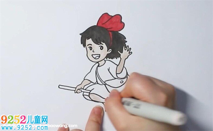 魔女宅急便琪琪<a href=http://www.inspiredelm.com/jianbihua/ target=_blank class=infotextkey>簡(jiǎn)筆畫(huà)</a>