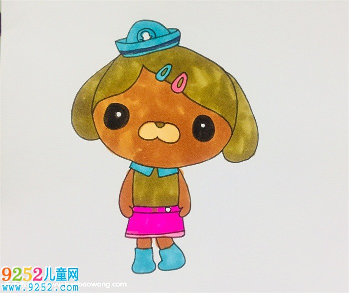 達(dá)西西<a href=http://www.inspiredelm.com/jianbihua/ target=_blank class=infotextkey>簡筆畫</a>步驟
