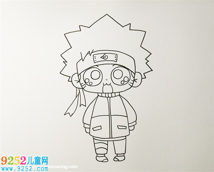 鳴人怎么畫<a href=http://www.inspiredelm.com/jianbihua/ target=_blank class=infotextkey>簡筆畫</a>步驟