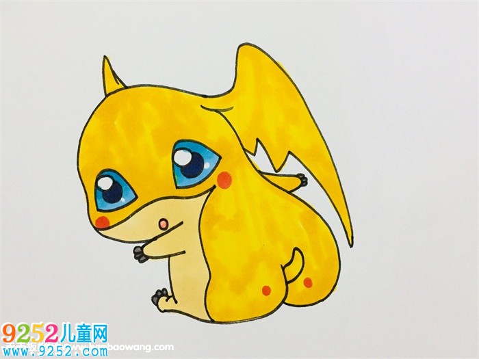數(shù)碼寶貝怎么畫