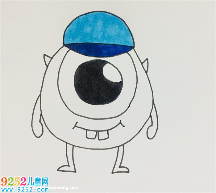 大眼仔<a href=http://www.inspiredelm.com/jianbihua/ target=_blank class=infotextkey>簡筆畫</a>步驟