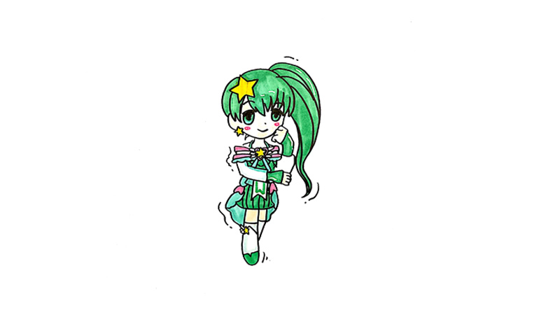 巴拉巴拉小魔仙怎么畫(huà)
