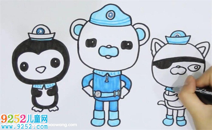 海底小縱隊<a href=http://www.inspiredelm.com/jianbihua/ target=_blank class=infotextkey>簡筆畫</a>