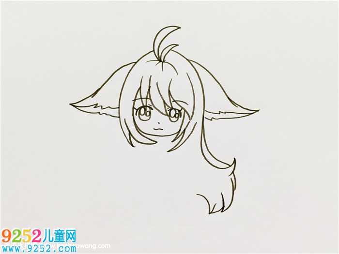 涂山雅雅怎么畫