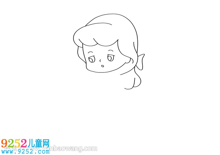 一步一步教畫(huà)灰姑娘