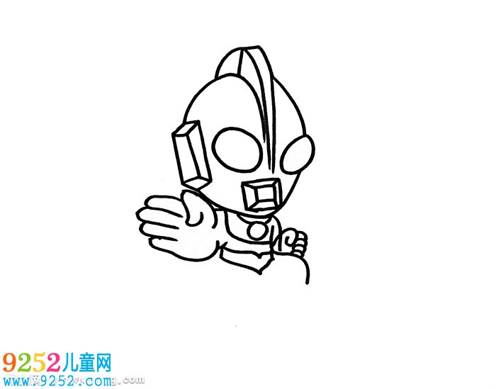 學(xué)畫奧特曼<a href=http://www.inspiredelm.com/jianbihua/ target=_blank class=infotextkey>簡筆畫</a>，奧特曼<a href=http://www.inspiredelm.com/jianbihua/ target=_blank class=infotextkey>簡筆畫</a>怎么畫