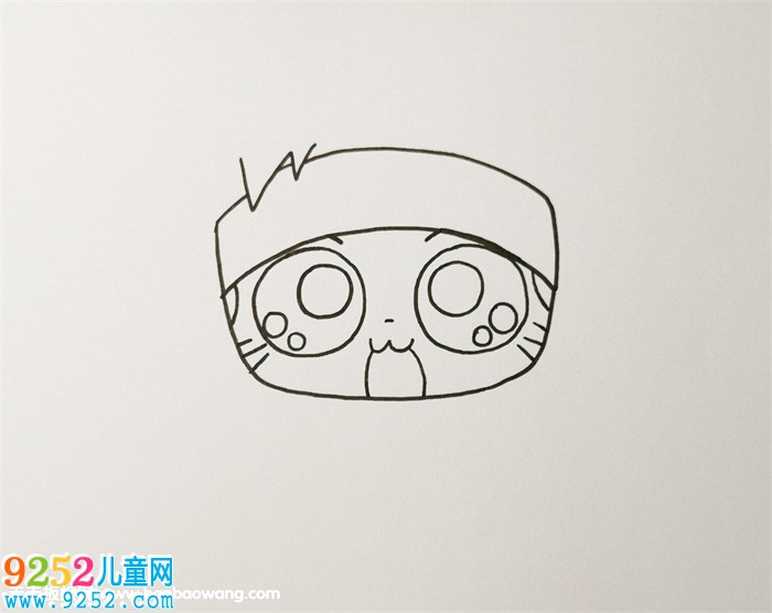鳴人怎么畫<a href=http://www.inspiredelm.com/jianbihua/ target=_blank class=infotextkey>簡筆畫</a>步驟