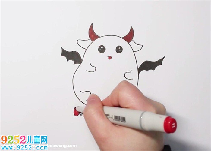 Q版小惡魔<a href=http://www.inspiredelm.com/jianbihua/ target=_blank class=infotextkey>簡(jiǎn)筆畫</a>