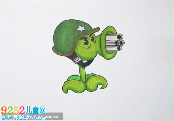 機(jī)槍射手怎么畫