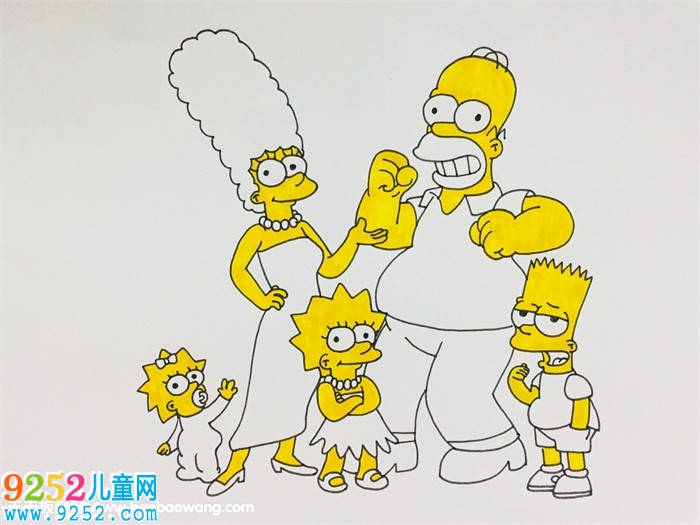 辛普森一家<a href=http://www.inspiredelm.com/jianbihua/ target=_blank class=infotextkey>簡(jiǎn)筆畫</a>教程