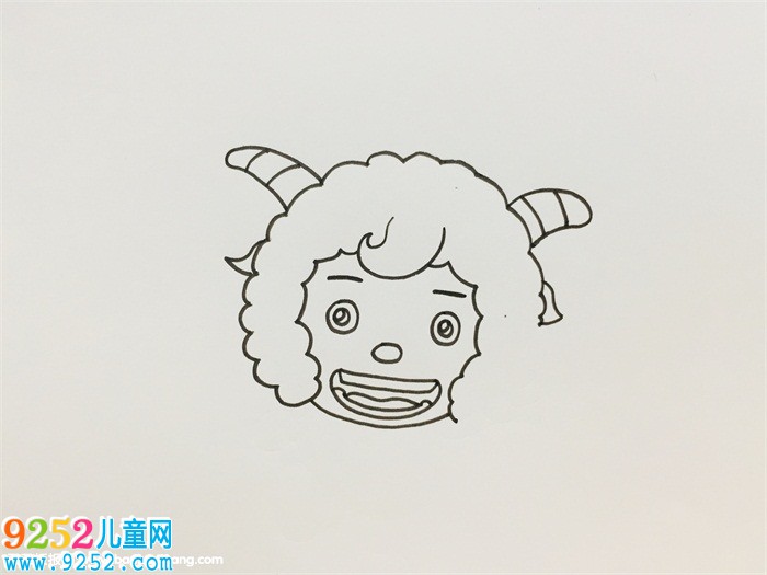 喜羊羊怎么畫
