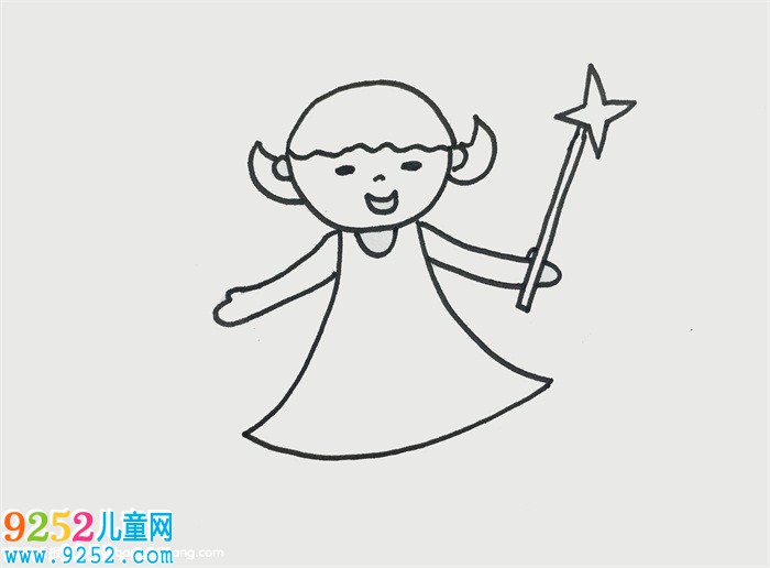 仙女畫簡(jiǎn)單又可愛