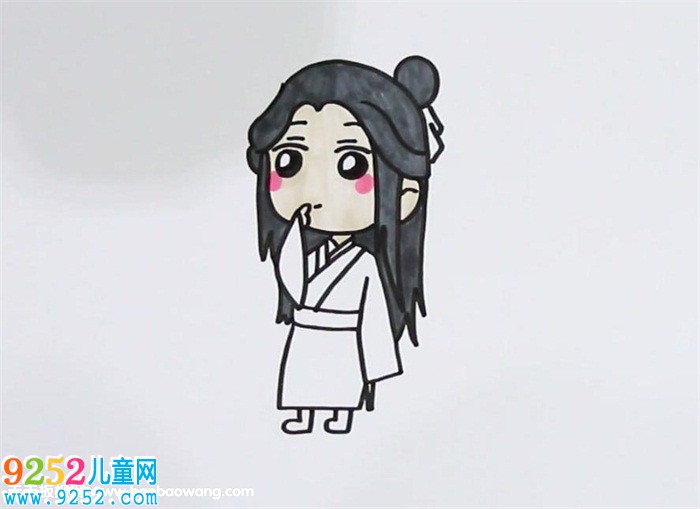 謝憐q版<a href=http://www.inspiredelm.com/jianbihua/ target=_blank class=infotextkey>簡筆畫</a>
