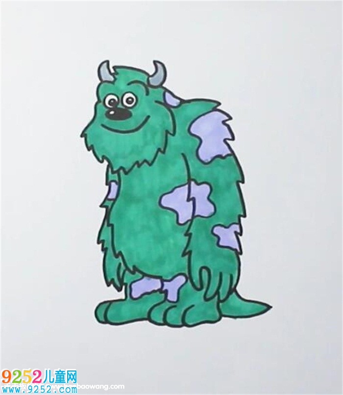 毛怪<a href=http://www.inspiredelm.com/jianbihua/ target=_blank class=infotextkey>簡筆畫</a>