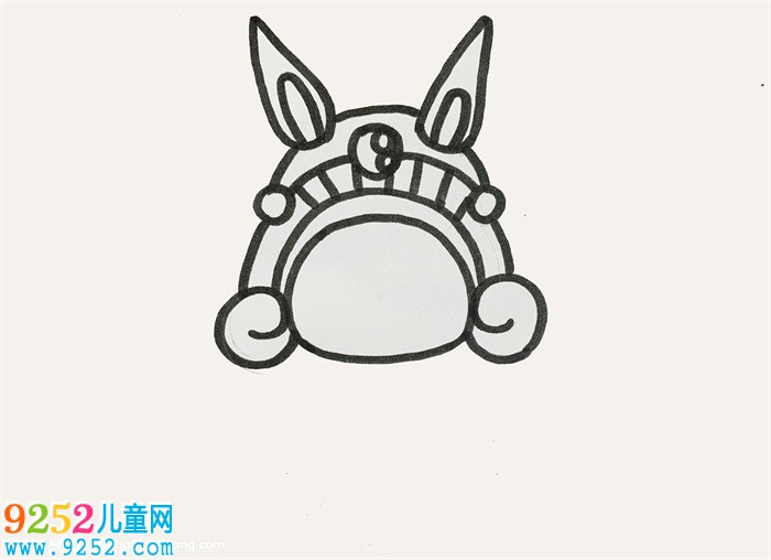 兔兒爺怎么畫