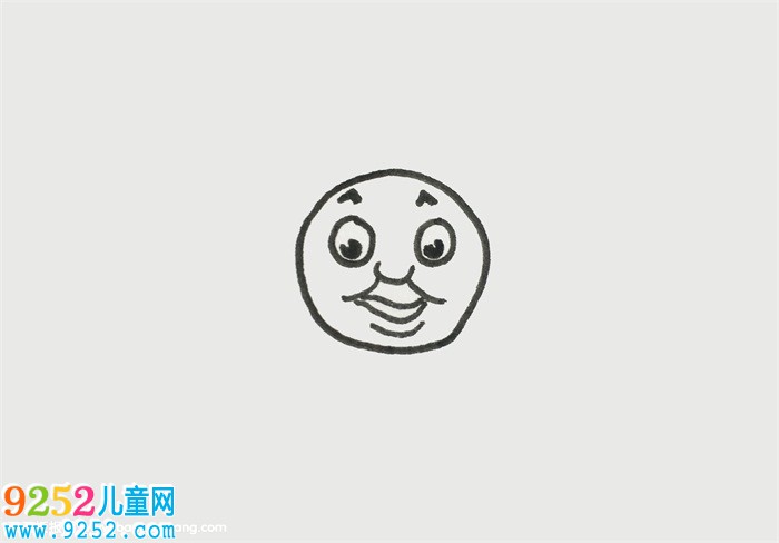 托馬斯怎么畫
