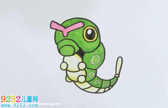 綠毛蟲<a href=http://www.inspiredelm.com/jianbihua/ target=_blank class=infotextkey>簡(jiǎn)筆畫</a>