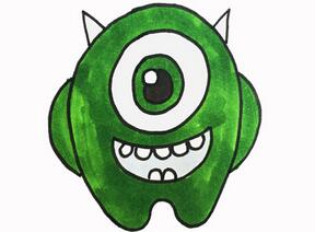 小怪獸怎么畫(huà)？