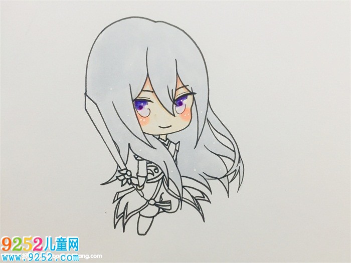 怎么畫李白鳳求凰簡單