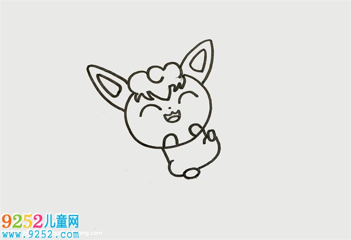 六尾怎么畫一步一步教，簡單六尾<a href=http://www.inspiredelm.com/jianbihua/ target=_blank class=infotextkey>簡筆畫</a>