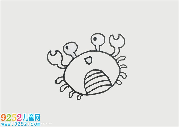 巨蟹座的畫法