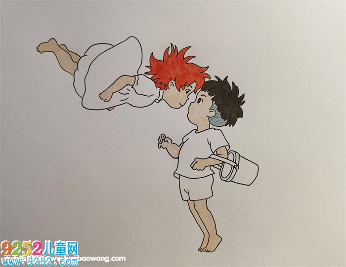 宗介波妞<a href=http://www.inspiredelm.com/jianbihua/ target=_blank class=infotextkey>簡筆畫</a>步驟