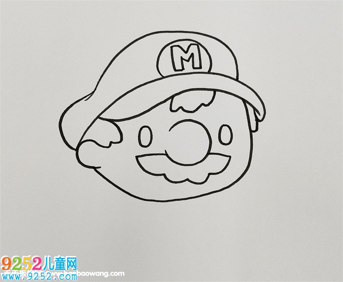 馬里奧<a href=http://www.inspiredelm.com/jianbihua/ target=_blank class=infotextkey>簡筆畫</a>步驟