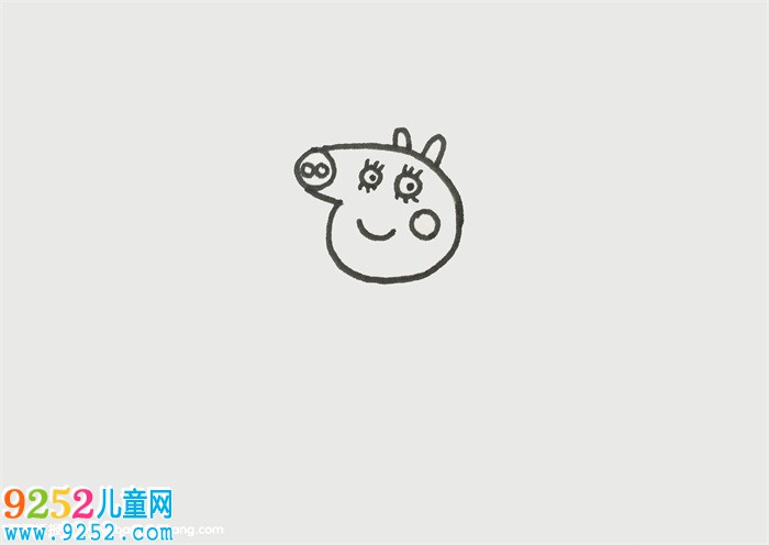 豬媽媽怎么畫