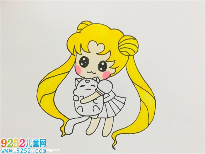 美少女戰(zhàn)士怎么畫